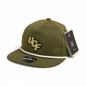 UCF Knights 3D Classic Rope Hat- Olive/ White